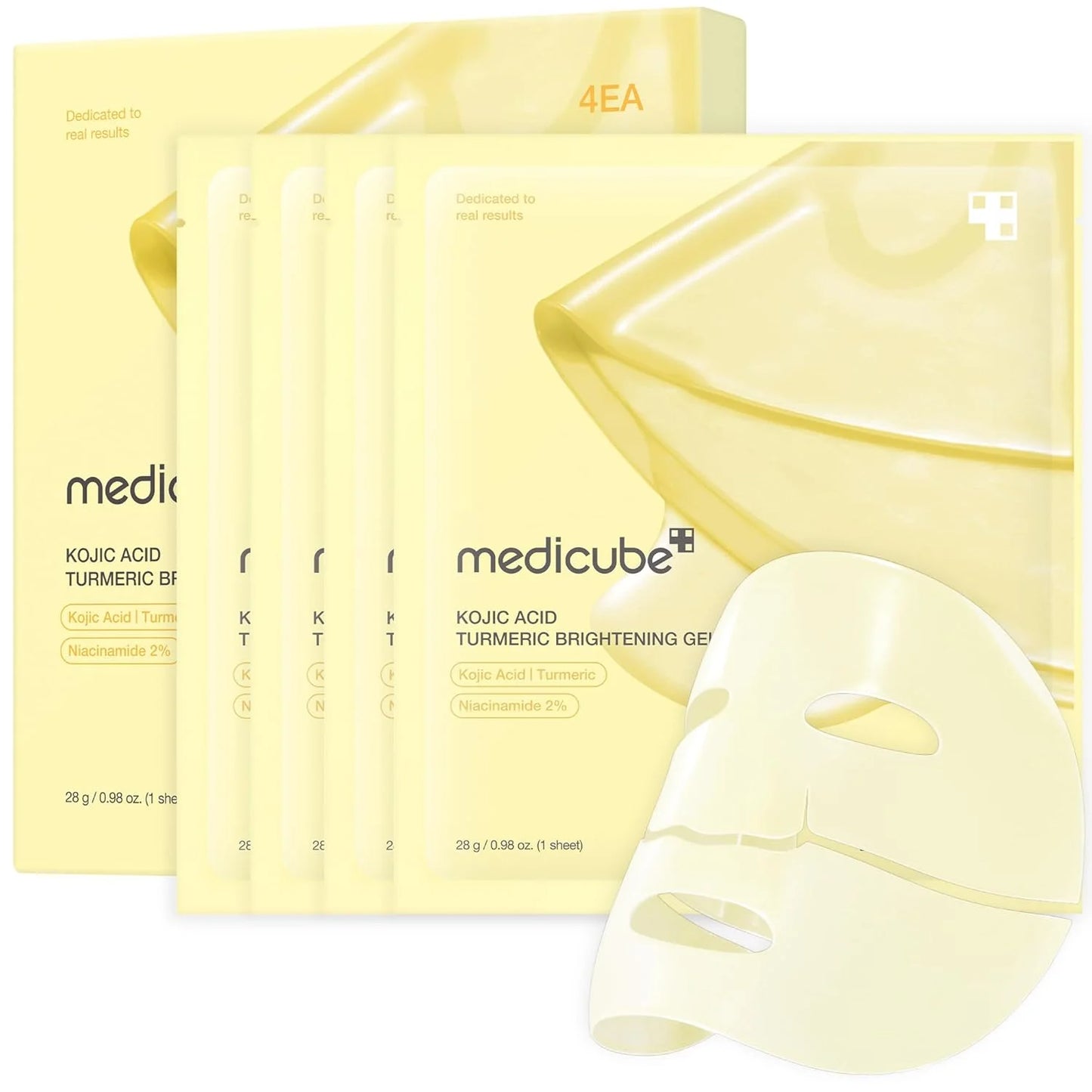 [MEDICUBE] Kojic Acid Turmeric Brightening Gel Mask
