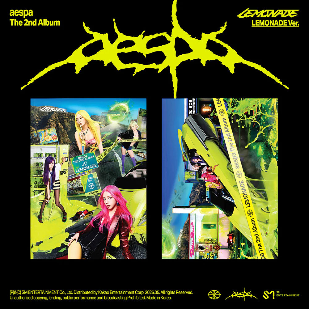 aespa (에스파) The 2nd Album - [LEMONADE] (LEMONADE Ver.)