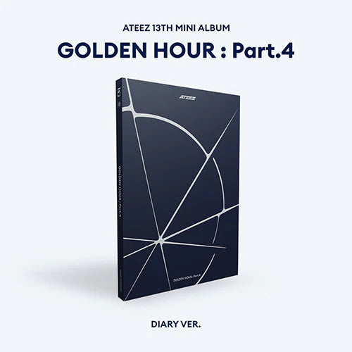 ATEEZ (에이티즈) 13TH MINI ALBUM - [GOLDEN HOUR : Part.4] (PHOTOBOOK VER.)