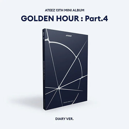 ATEEZ (에이티즈) 13TH MINI ALBUM - [GOLDEN HOUR : Part.4] (PHOTOBOOK VER.)