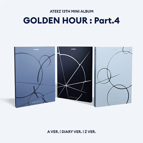 ATEEZ (에이티즈) 13TH MINI ALBUM - [GOLDEN HOUR : Part.4] (PHOTOBOOK VER.)