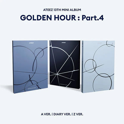 ATEEZ (에이티즈) 13TH MINI ALBUM - [GOLDEN HOUR : Part.4] (PHOTOBOOK VER.)