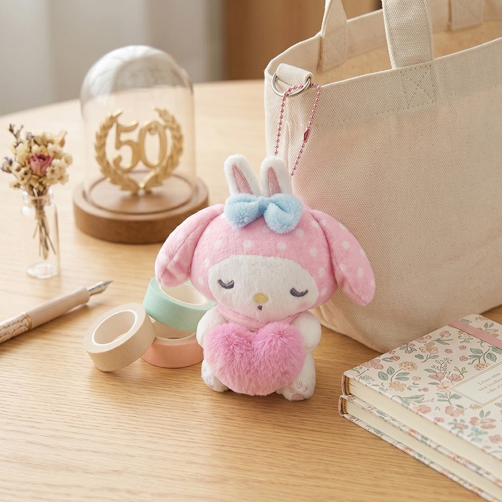 My Melody Dreamy Heart Keychain