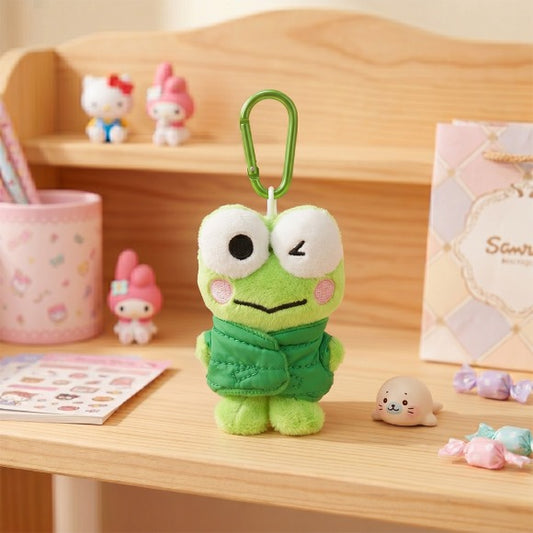Keroppi Puffer Keychain