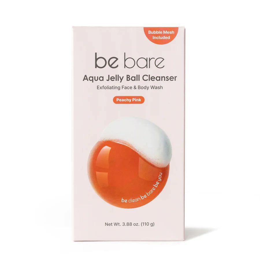 Be Bare Aqua Jelly Ball-Peachy Pink