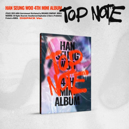 HAN SEUNG WOO - 4TH MINI ALBUM [TOP NOTE] (Digipack Ver.)