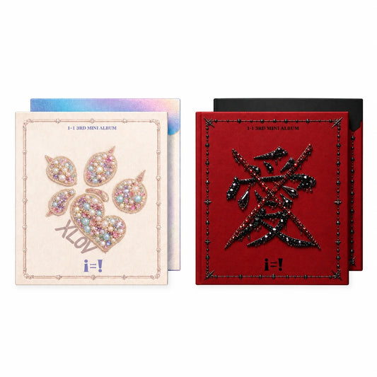 [PRE-ORDER] XLOV (엑스러브) 3rd EP - [i=!] (i / ! Ver.)