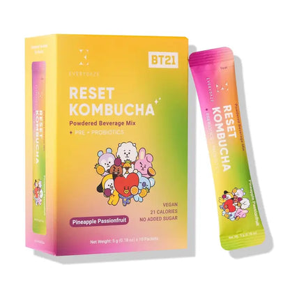 [EVERYDAZE] Reset Kombucha Stick Pineapple Passionfruit - Box
