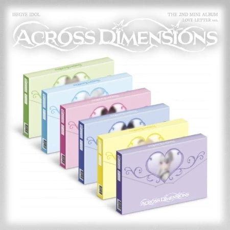 [PRE-ORDER] ISEGYE IDOL - [ACROSS DIMENSIONS] 2nd Mini Album (LOVE LETTER ver)