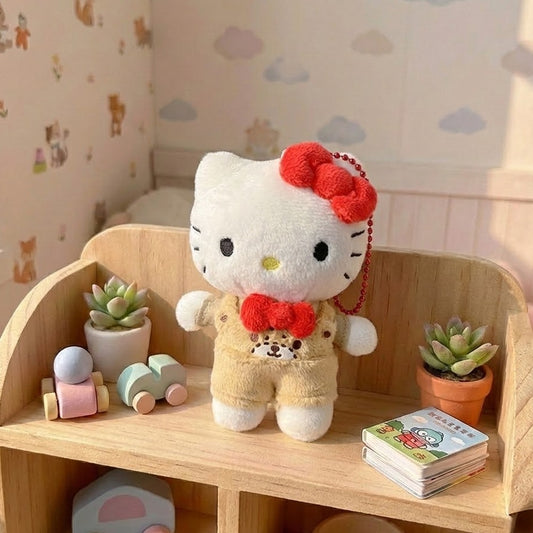 Hello Kitty Overalls Keychain