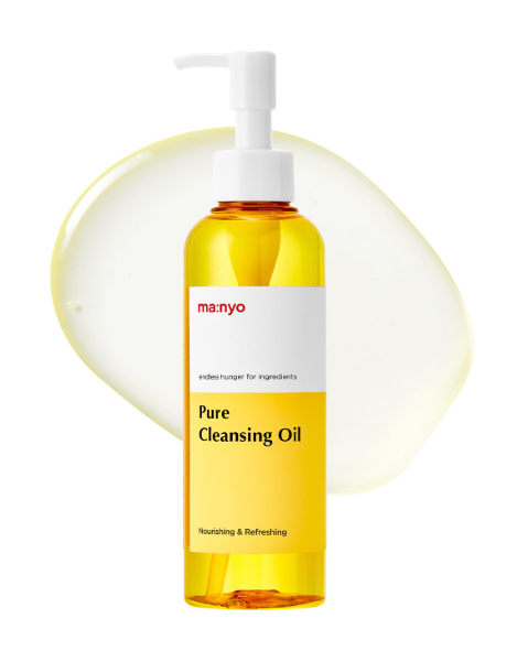 ma:nyo Pure Cleansing Oil, Natural Oil Cleanser for Face, Makeup Blackhead Remover, Korean Skin Care, 6.76 fl oz (200ml)
