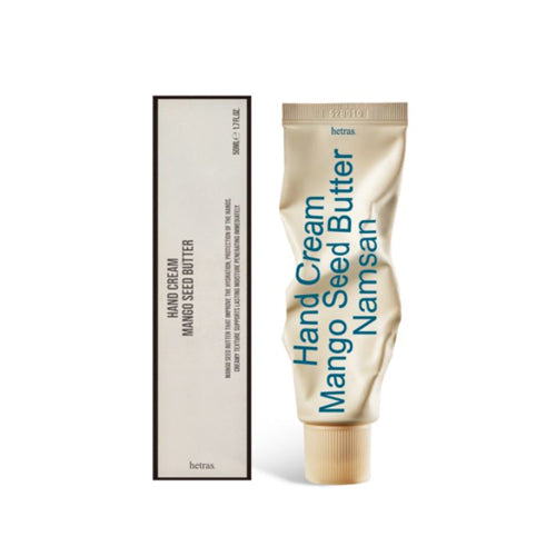 [Hetras] Perfumed Mango Seed Butter Hand Cream 50ml #Namsan