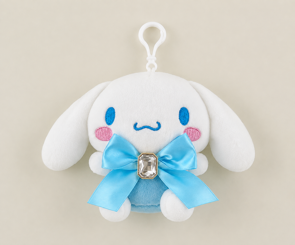 Cinnamoroll Big Bow Keychain
