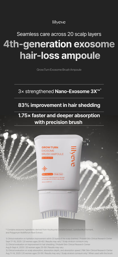 [lilyeve] Grow:Turn Exosome Brush Ampoule 100ml