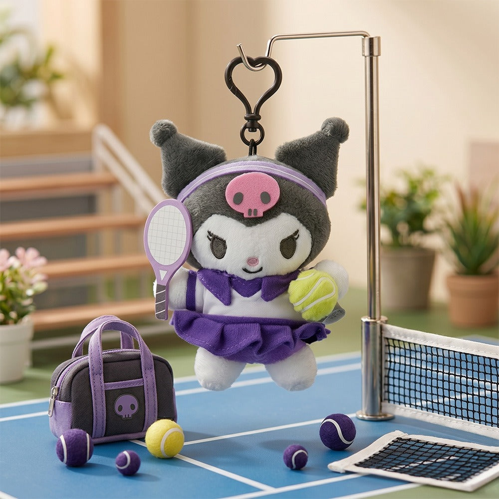 Kuromi Tennis Keychain