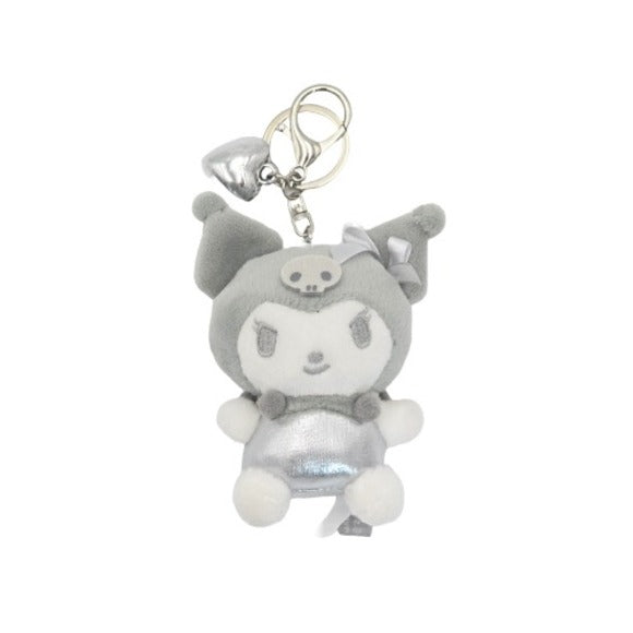 Kuromi Silver Keychain
