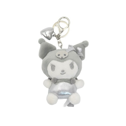 Kuromi Silver Keychain