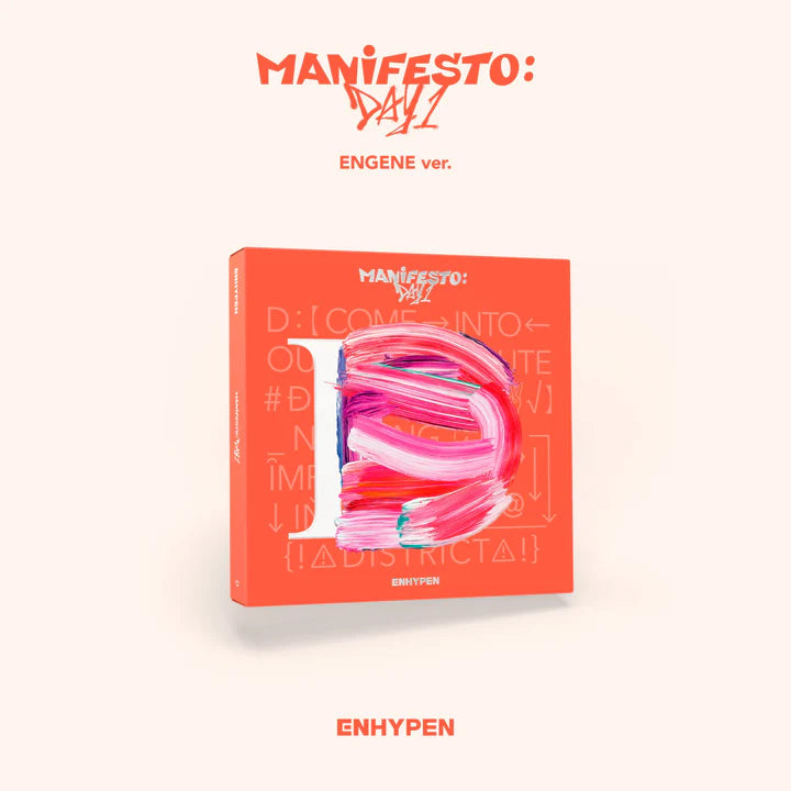 ENHYPEN (엔하이픈) ALBUM - [MANIFESTO : DAY 1] (ENGENE VER.)