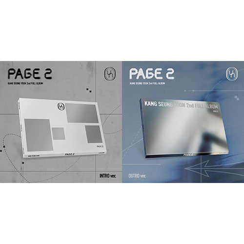 KANG SEUNG YOON - 2nd FULL ALBUM [PAGE 2] (INTRO ver. / OUTRO ver.) (2types Random Ver.)
