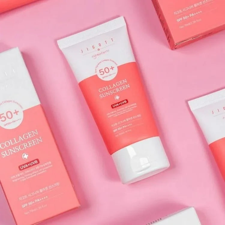 [JIGOTT] Signature Collagen Sunscreen, SPF 50 PA++++ UVA+UVB, 70ml