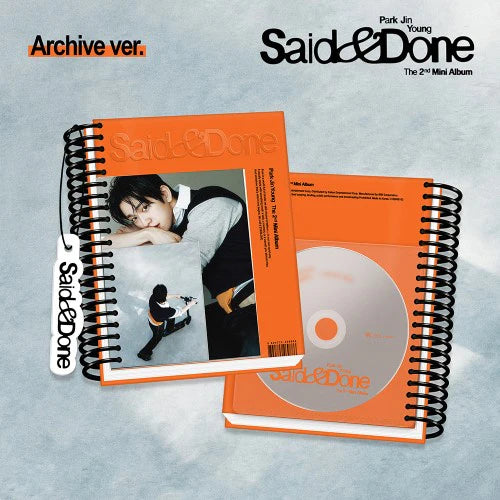 PARK JINYOUNG (박진영) 2ND Mini Album - [SAID & DONE] (Archive Ver.)