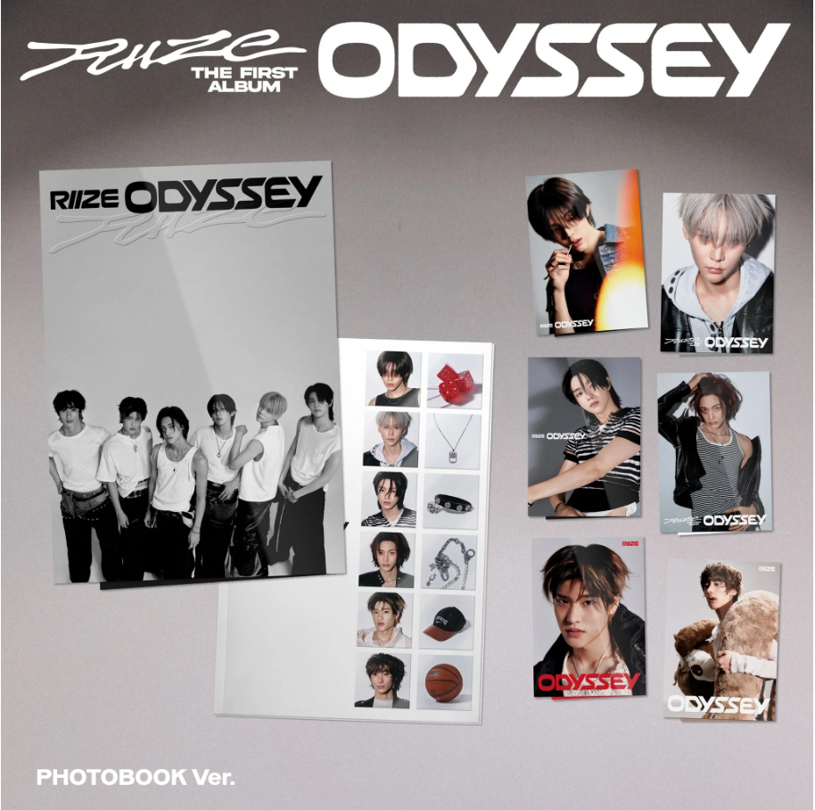 RIIZE  1ST ALBUM - [ODYSSEY] (Photobook Ver.)