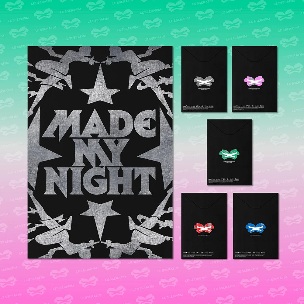 LE SSERAFIM (르세라핌) 2nd Single Album - [Made My Night] (Compact Ver.)
