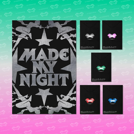 LE SSERAFIM (르세라핌) 2nd Single Album - [Made My Night] (Compact Ver.)