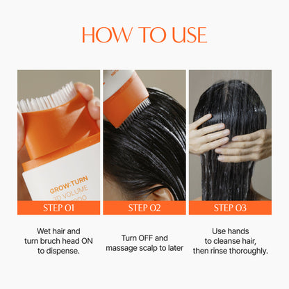[lilyeve] Grow:Turn 3D Volume Shampoo 200ml