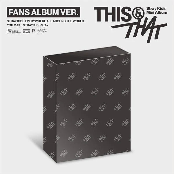 [PRE-ORDER] STRAY KIDS (스트레이 키즈) 10th Mini Album - [THIS & THAT] (FANS ALBUM VER.)