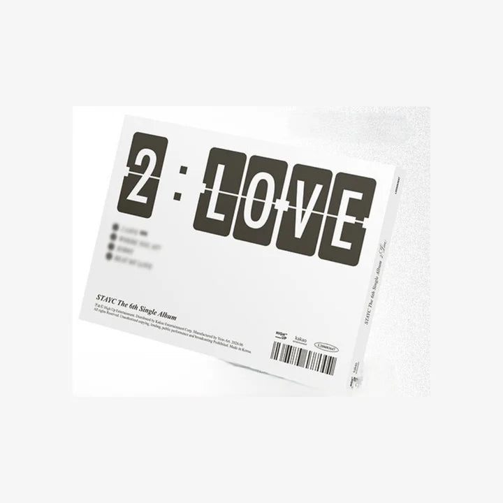 STAYC (스테이씨) 6th Single Album - [2:LOVE]