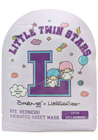 [THE CRÈME SHOP]  Little Twin Stars [Bye, Redness!] | SHEET MASK