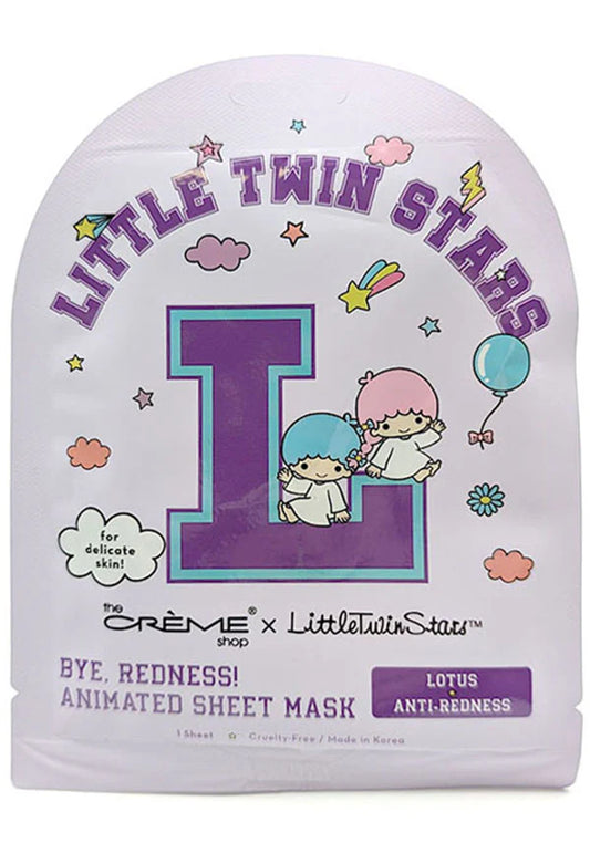 [THE CRÈME SHOP]  Little Twin Stars [Bye, Redness!] | SHEET MASK