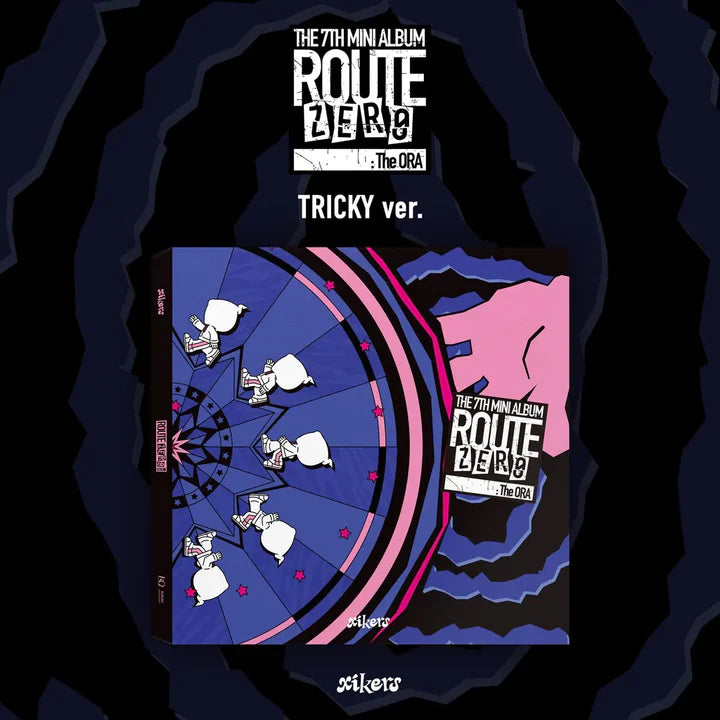 XIKERS (싸이커스) 7TH MINI ALBUM - [ROUTE ZERO: THE ORA] (PHOTOBOOK VER.)