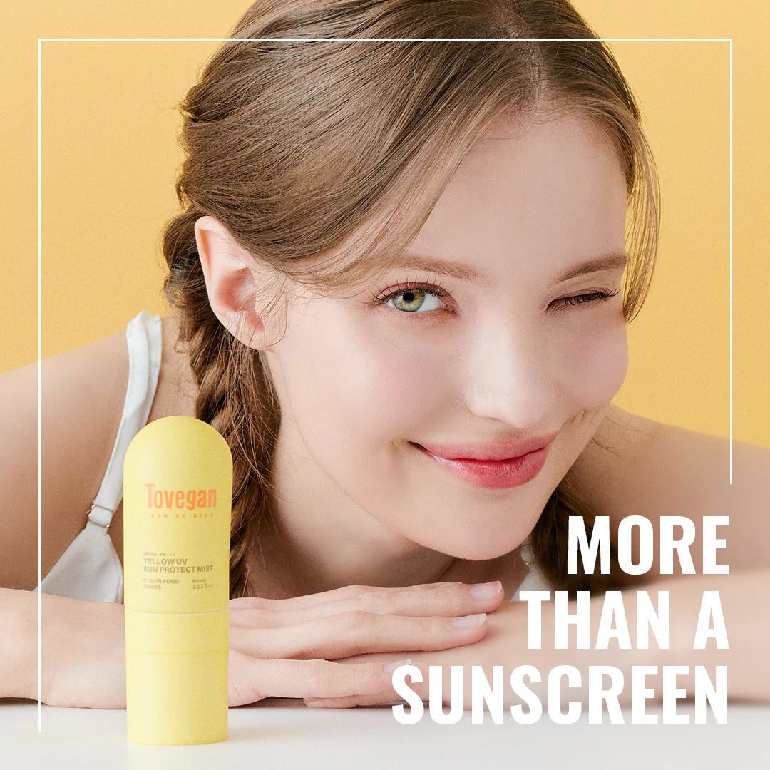 [Tovegan] Yellow UV Sun Protect Mist SPF50+ Pa++